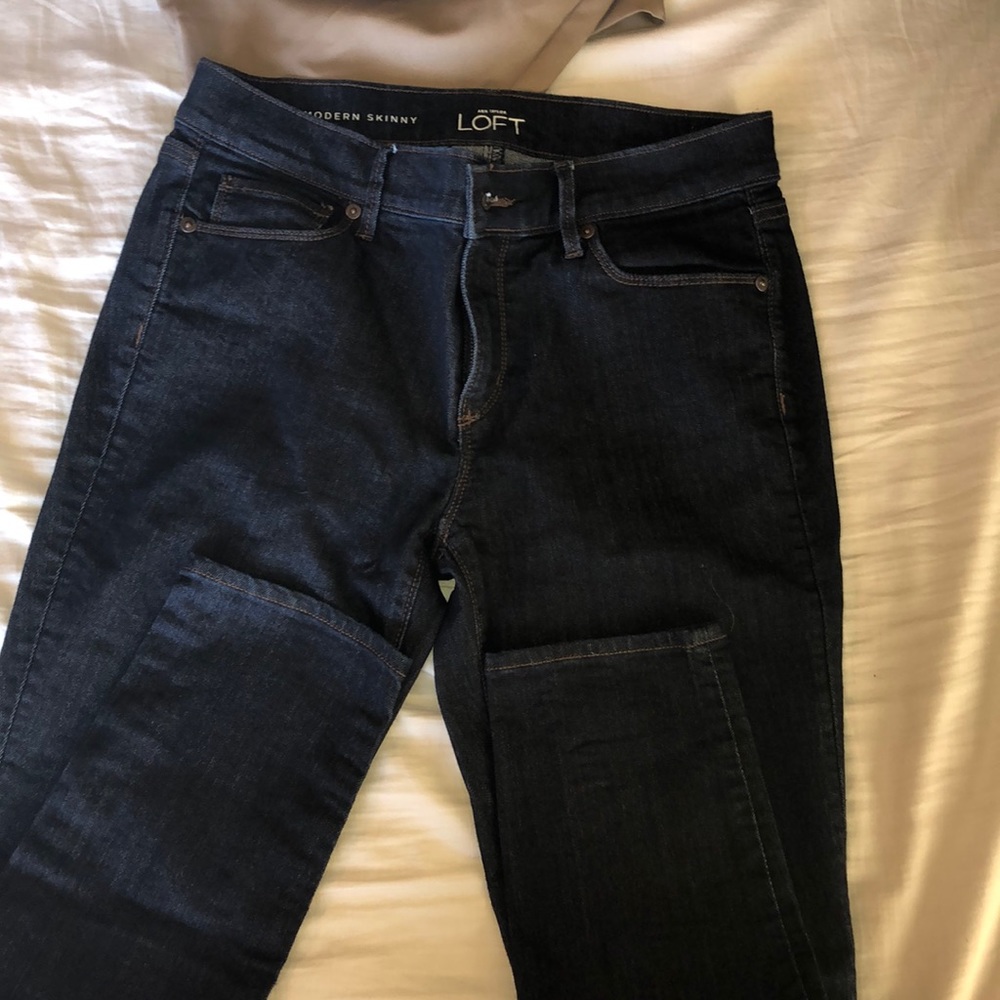 Loft Modern Skinny Jeans.